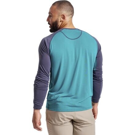 

Джерси с длинными рукавами Canyon мужские PEARL iZUMi, цвет Gulf Teal/Dark Ink