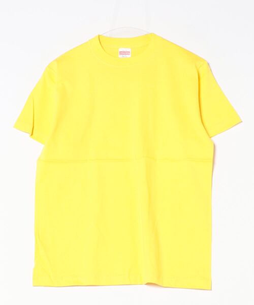 

VIBGYOR Футболка с коротким рукавом, 5.6 унций (159 г), однотонная, United Athle, желтый