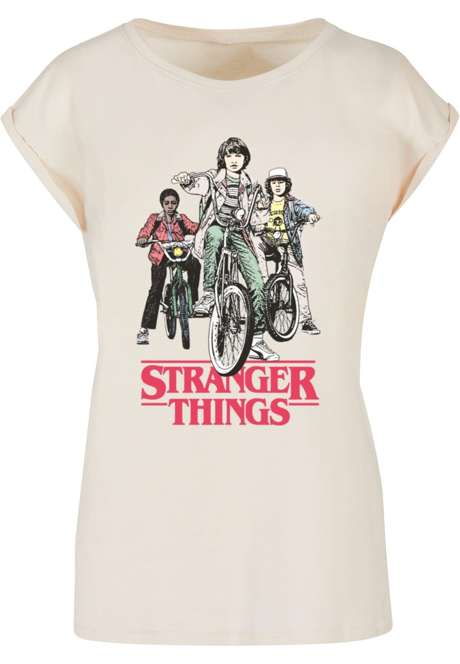 

Рубашка ABSOLUTE CULT Stranger Things - Retro Bikers, песочный