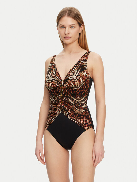 

Купальник Tribal Tigress Charmer 6552269 Miraclesuit, коричневый
