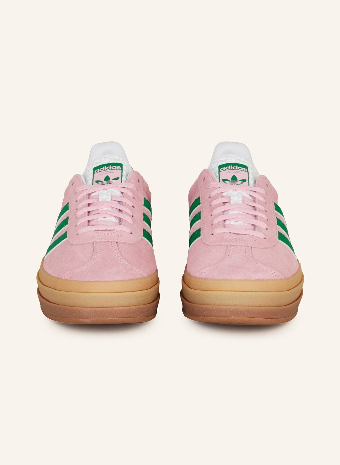 Кроссовки газель дерзкий Adidas Originals, розовый — фото 3
