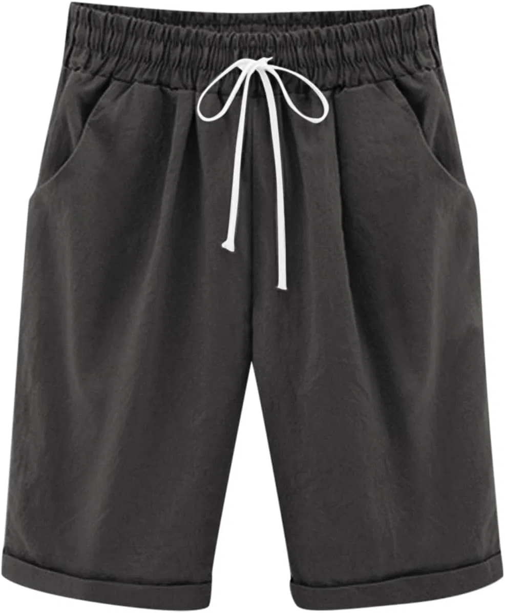 Шорты детские хлопковые с карманами Zzalalana, Dark Gray