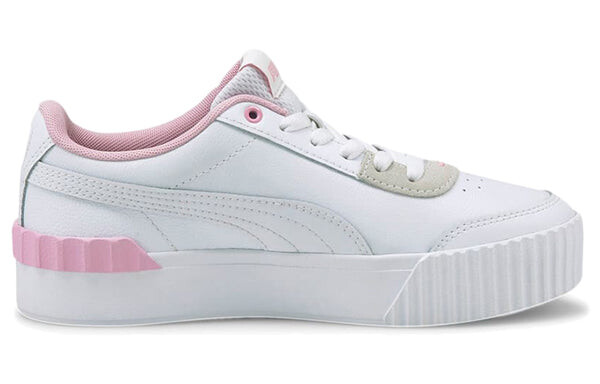 Кроссовки carina lift casual board shoes white/pink Puma, белый — фото 2