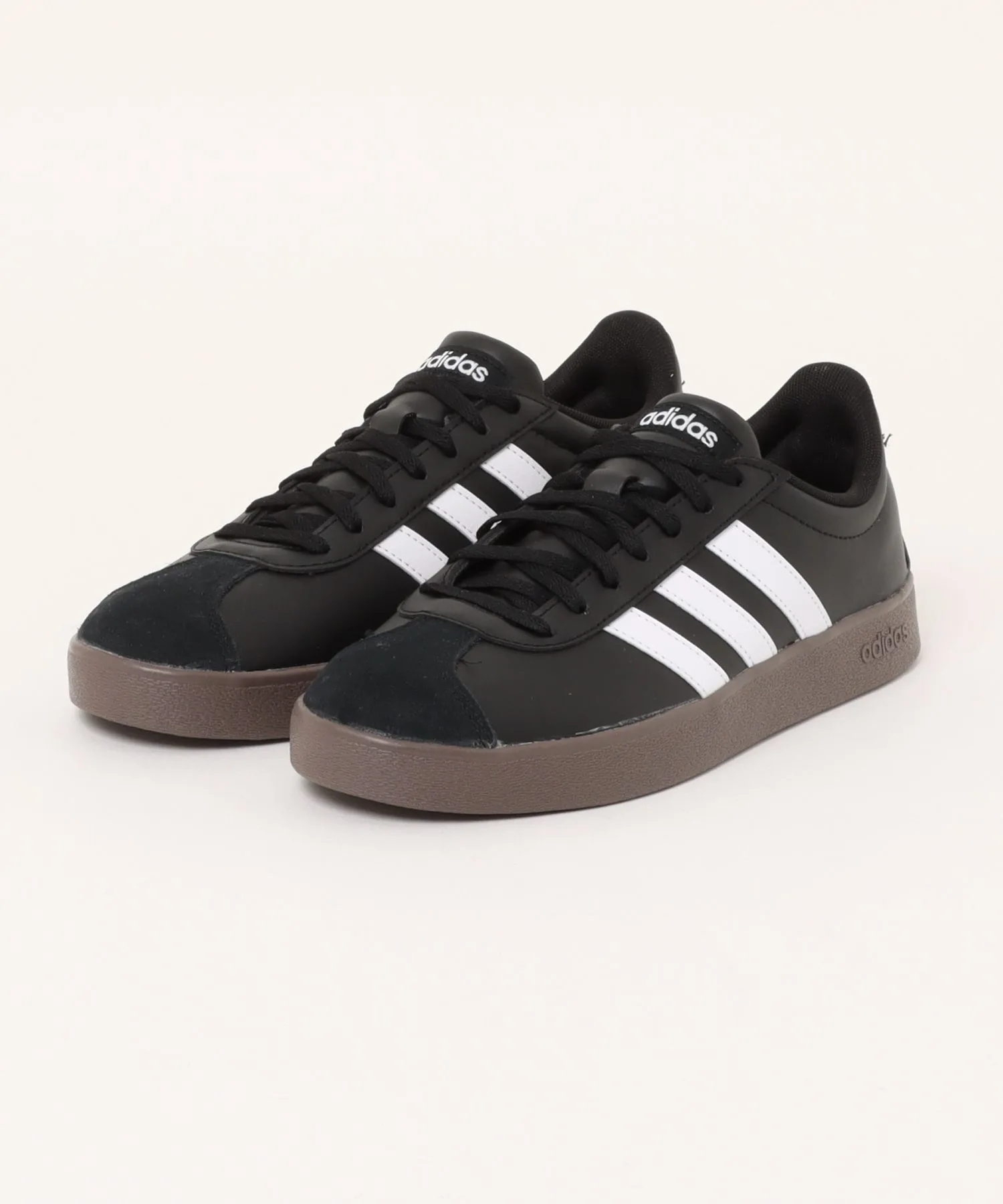 Мужские кроссовки VL COURT BASE M adidas чёрно белые