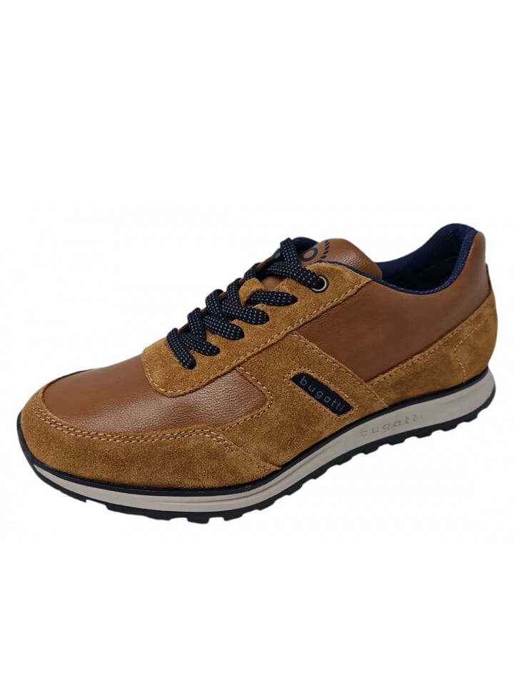 

Туфли на шнуровке bugatti shoes sportlicher Schnürer Cirino, синий
