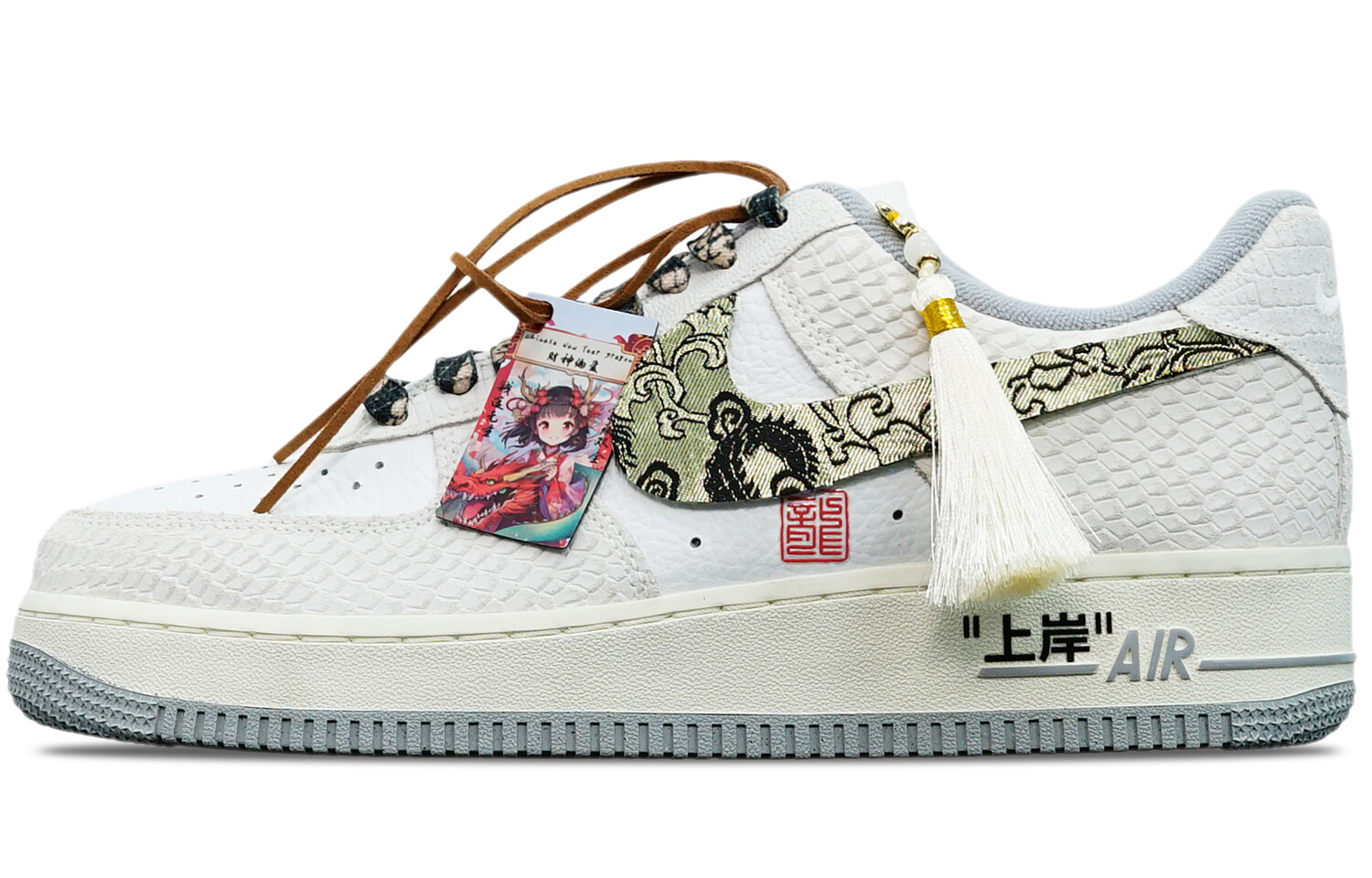 

Кроссовки Nike Air Force 1 Skateboard Shoes Women's Low-Top Black White
