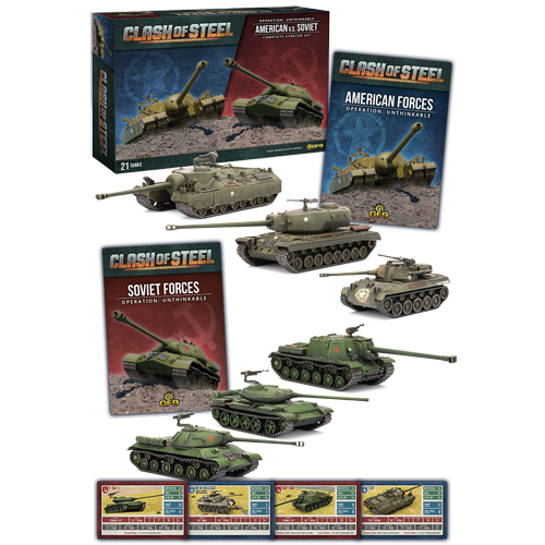 

Фигурка Clash Of Steel – Clash Of Steel Starter: Usa Vs Soviet Gale Force Nine