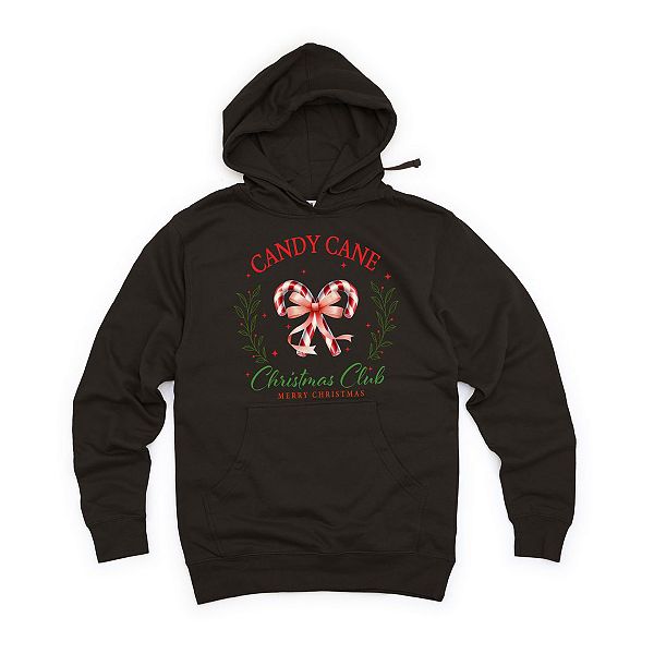 

Толстовка Candy Cane Christmas Club Simply Sage Market, Black, Черный, Толстовка Candy Cane Christmas Club Simply Sage Market, Black