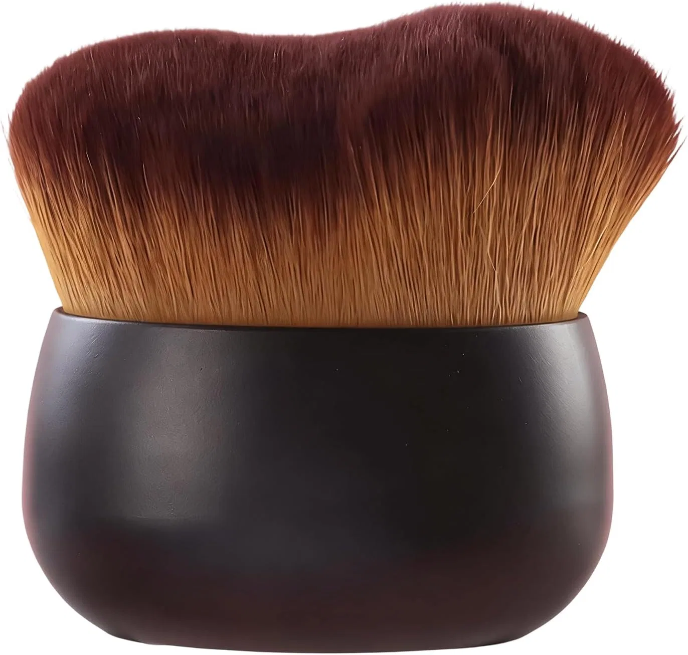 Кисть для автозагара Fierudeng с широкой головкой, черная