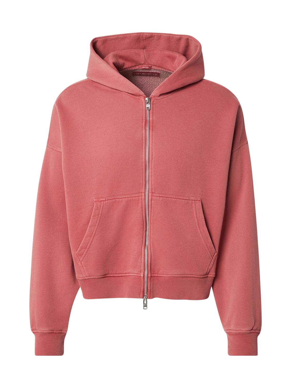 

Abercrombie & Fitch Худи на молнии в пастельно-красном цвете