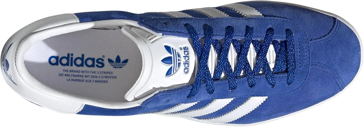 Кроссовки Adidas Gazelle 85 унисекс, повседневные, IG0456, синие — фото 4