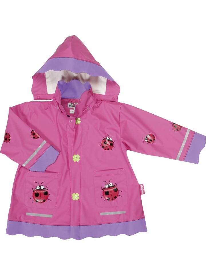 

Плащ Playshoes Regenmantel, розовый