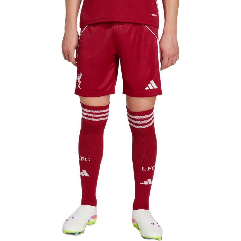 Футбольные шорты Liverpool FC 25/26 Home Kids' Adidas, красный — фото 2