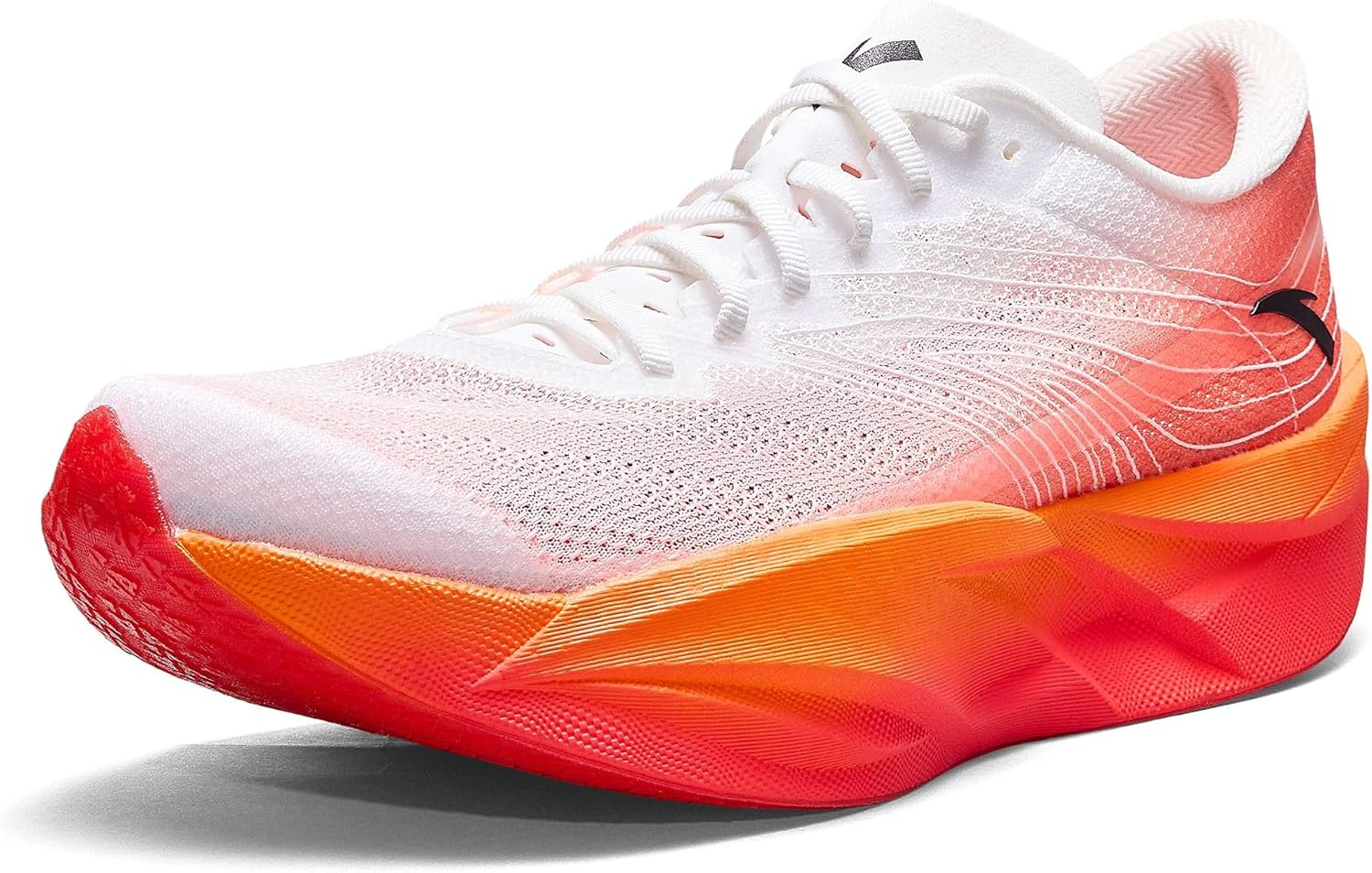 

Мужские беговые кроссовки ANTA C202 6 с углеродной пластиной для марафона, ультралегкие кроссовки с амортизацией, белый/оранжевый