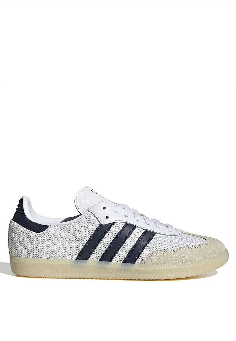 Кроссовки, низкие, Samba OG, Adidas, белый
