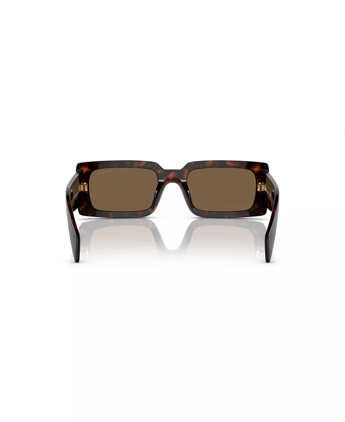 Женские классические солнцезащитные очки, PR A07S PRADA, коричневый — фото 3