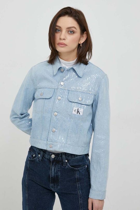 

Джинсовая куртка Calvin Klein Jeans, синий
