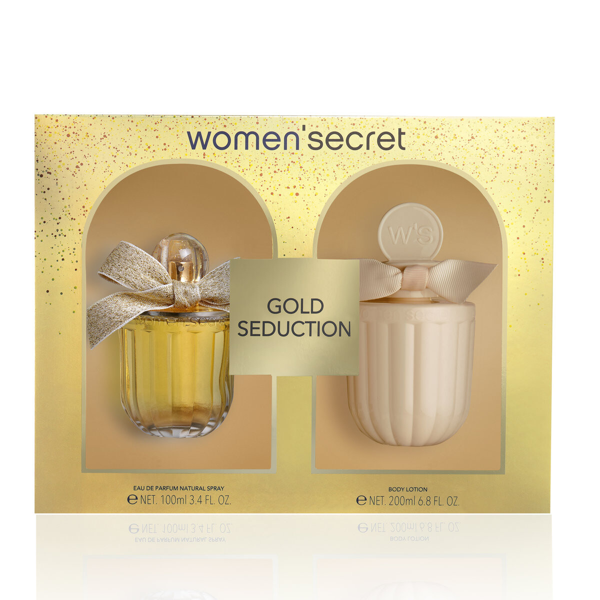 

Women'secret Gold Seduction, Набор косметики, 2 шт