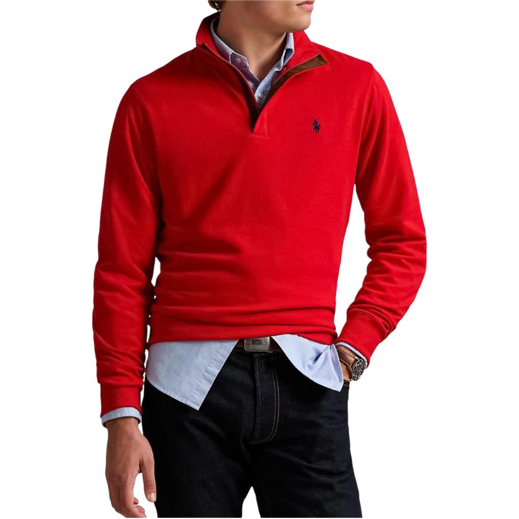 Polo Ralph Lauren Свитшот мужской красный SS24 — фото 3