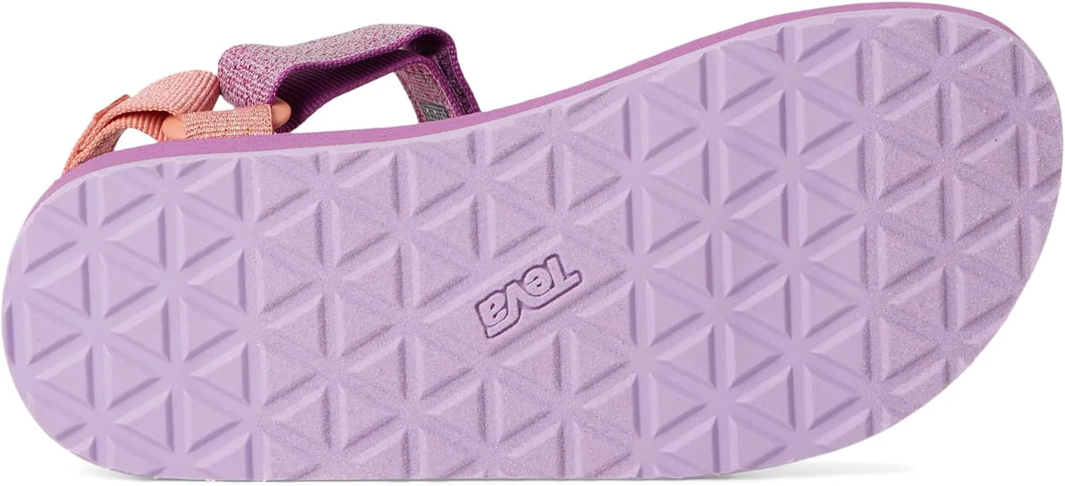 Teva girls Original Universal Metallic, розовый/фиолетовый — фото 2