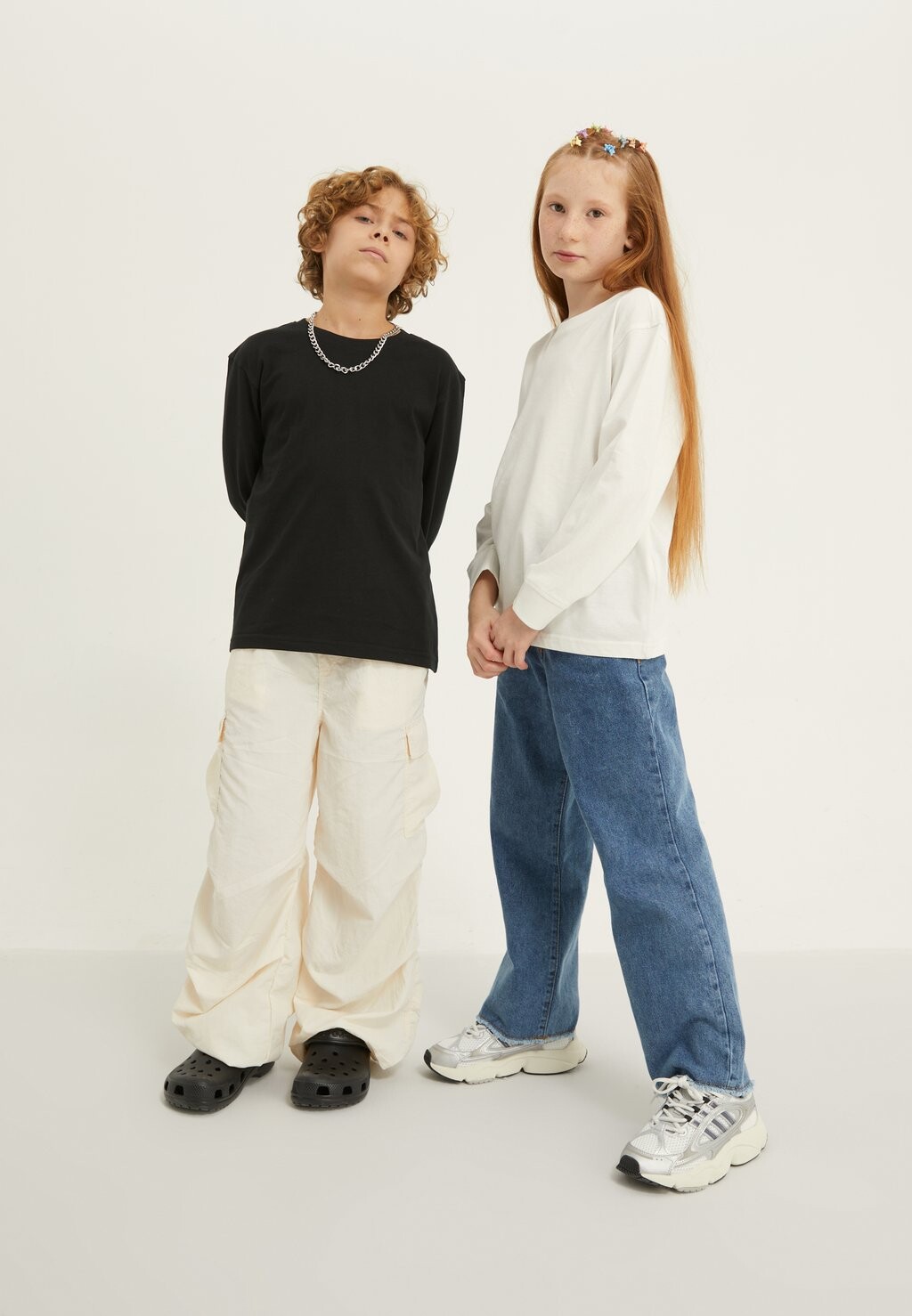 

Топ с длинными рукавами Unisex 2 Pack Yourturn Kids, черный