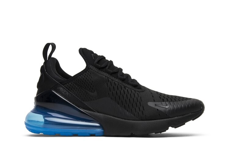 

Кроссовки Nike Air Max 270 'Black Photo Blue', черный