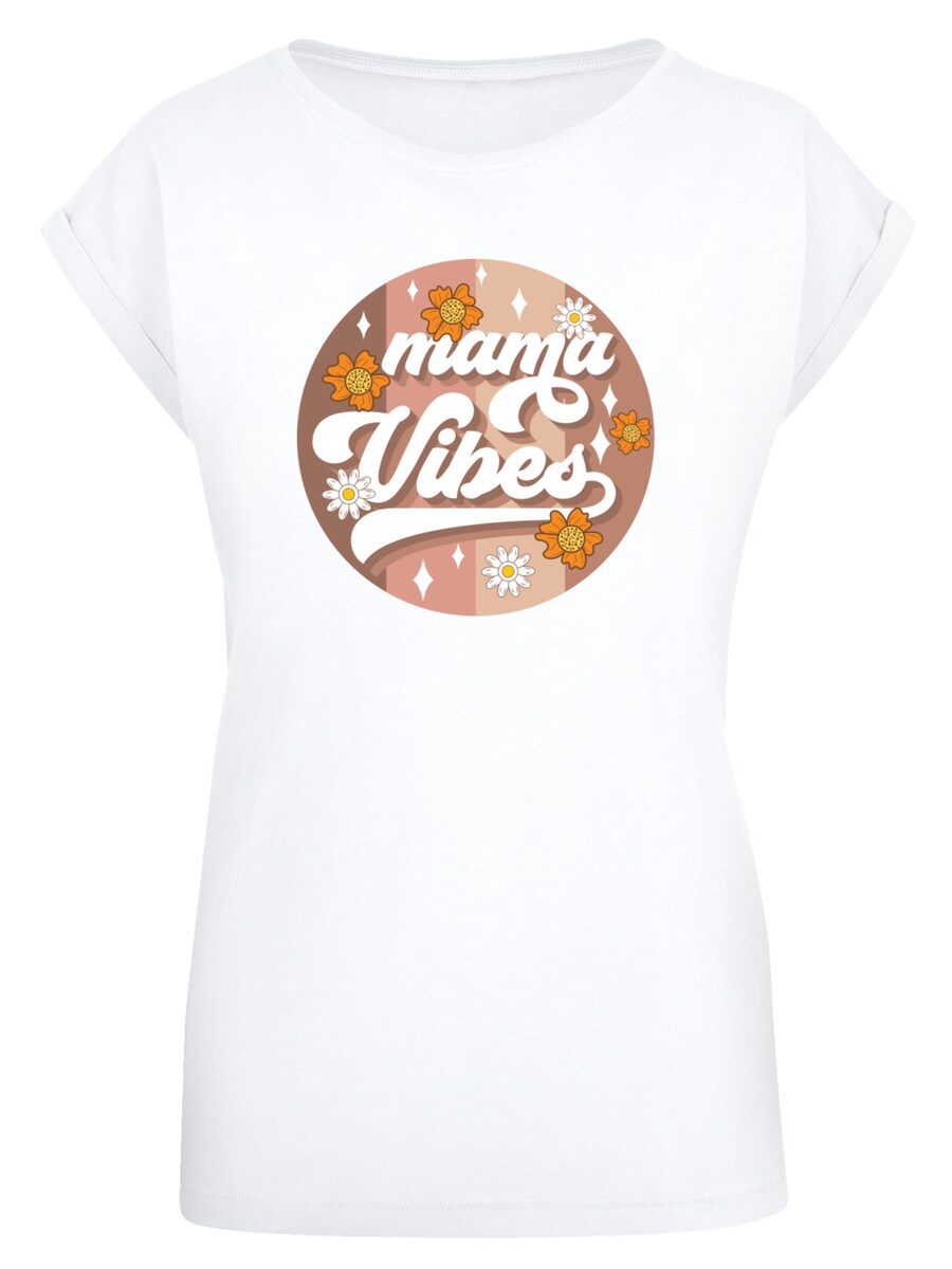 

Рубашка F4NT4STIC Mothers Day Mama Vibes Vintage Inspired Motherhood, белый