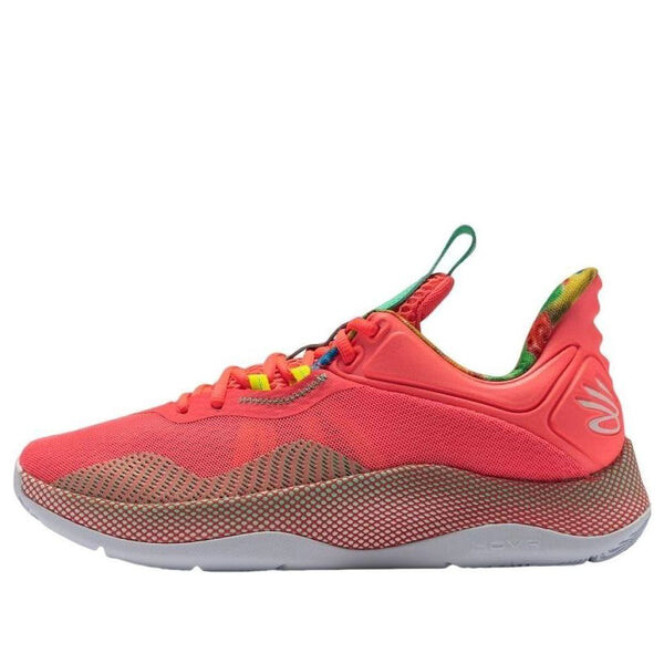 

Кроссовки curry hovr splash 2 x sour patch kids 'blitz red' Under Armour, красный