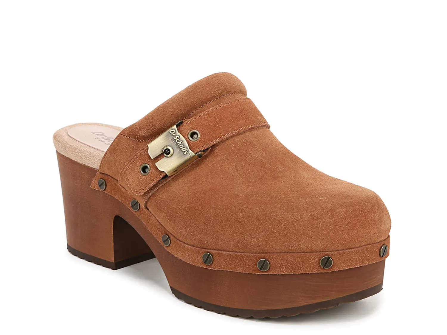Сабо Original Joy Clog Dr. Scholl'S, коричневый