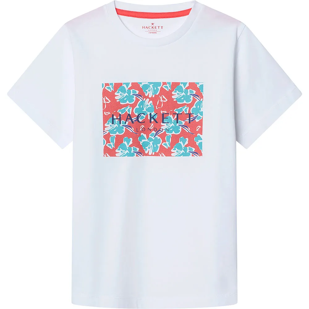 

Футболка Hackett Palm Box Coral, белый