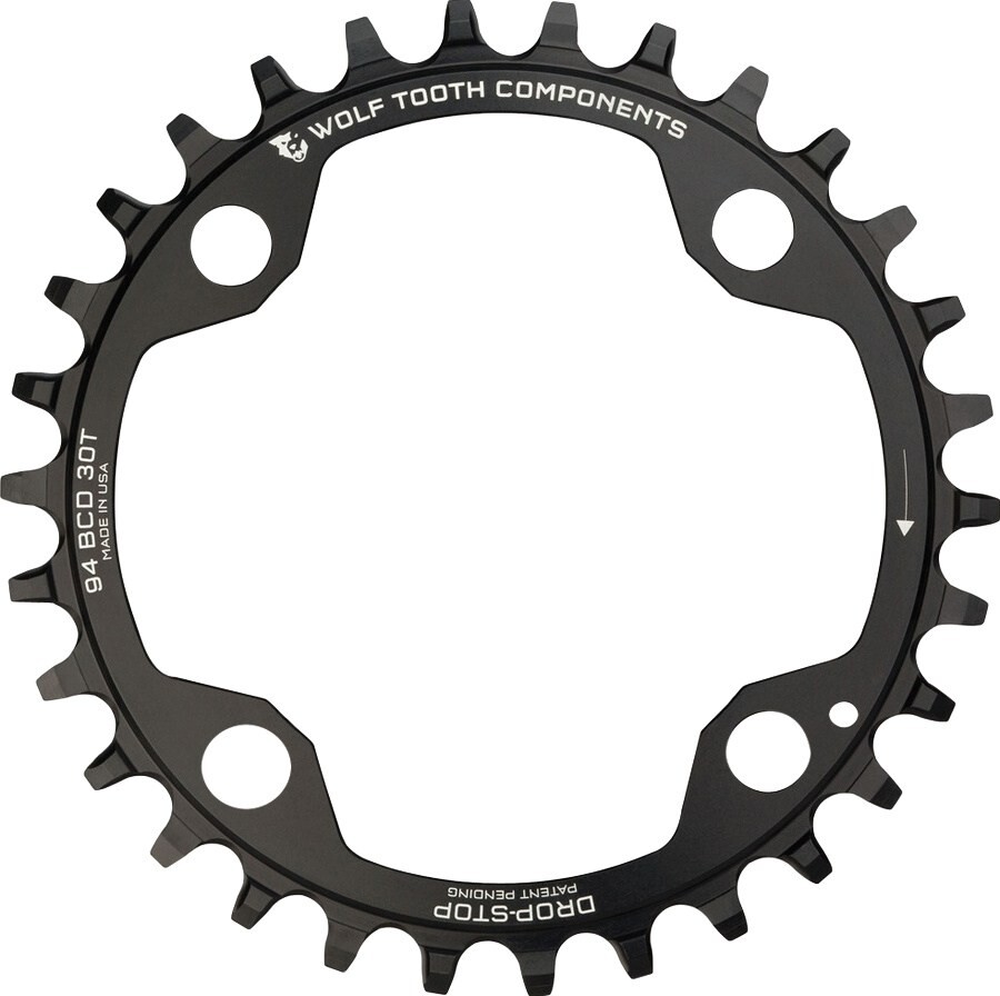 

Звездочка 94 BCD — 4 болта Wolf Tooth Components, черный