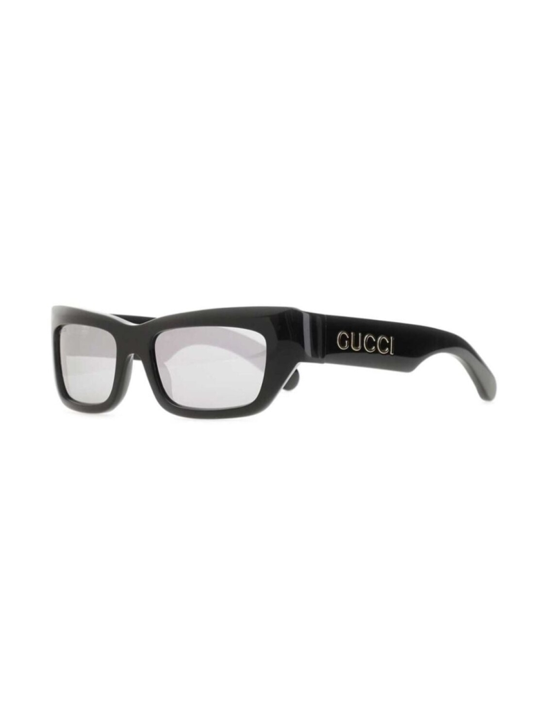 

Солнцезащитные очки Gucci Eyewear в прямоугольной оправе, черный