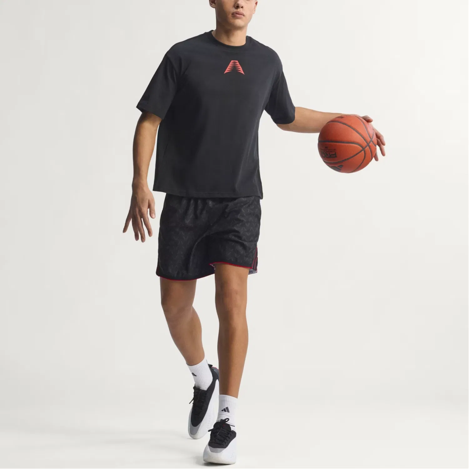Футболка Anthony Edwards мужская Adidas, Black — фото 4