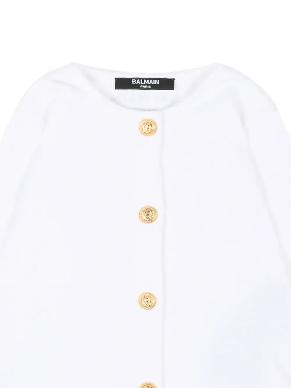 Куртка на пуговицах Balmain Kids, белый — фото 3
