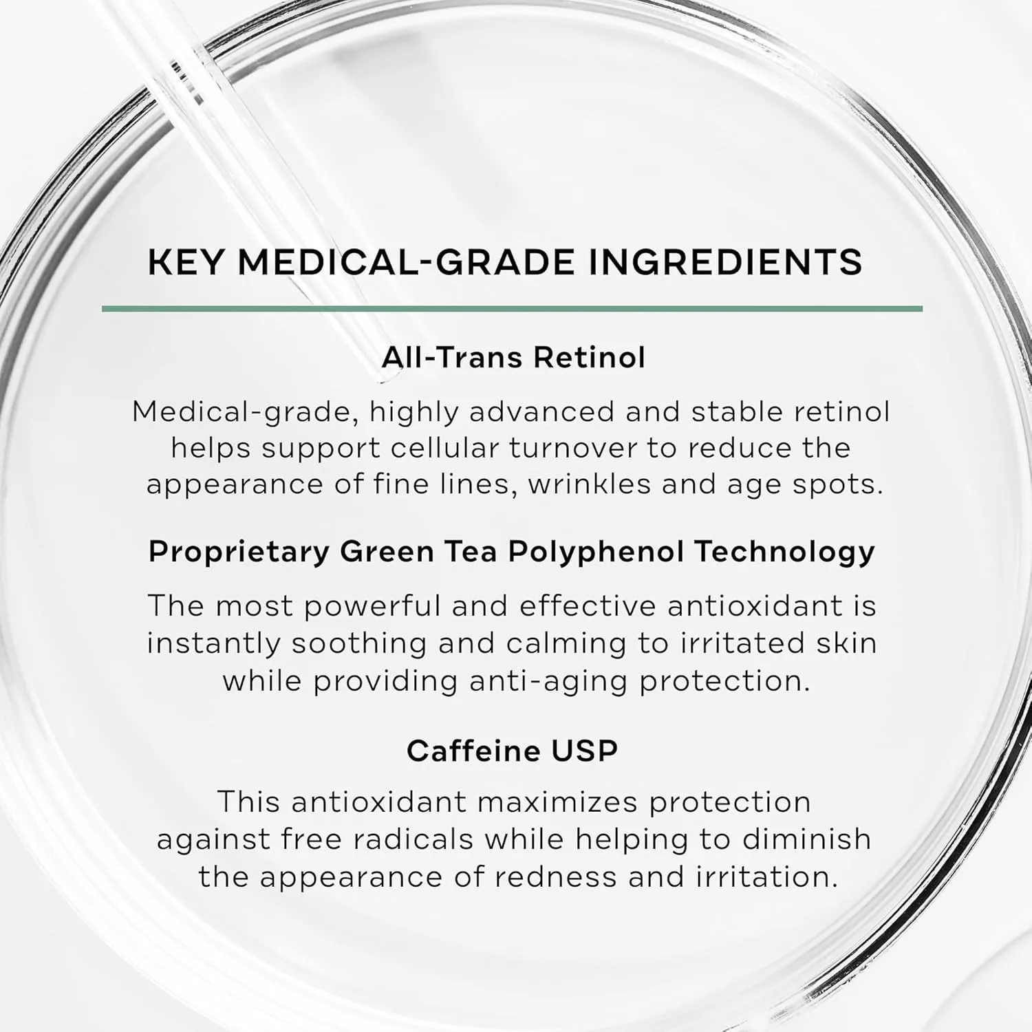 Тоник Replenix — Anti-Aging Retinol Regenerate Dry Serum, быстросохнущая для лица медицинского класса для, 30 мл — фото 3