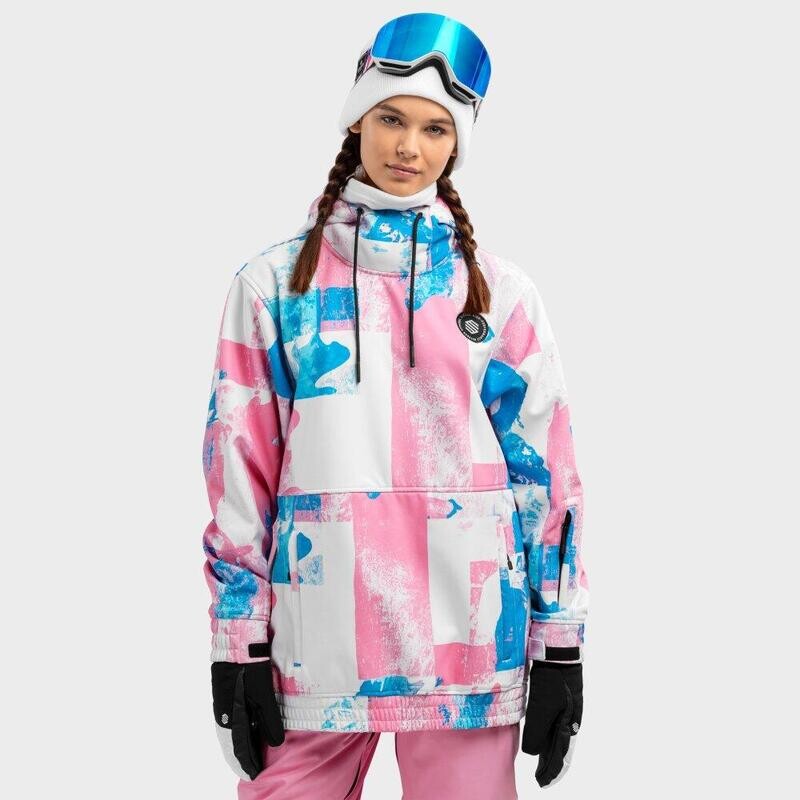 

Женская куртка Siroko, цвет rosa fresa/electric blue