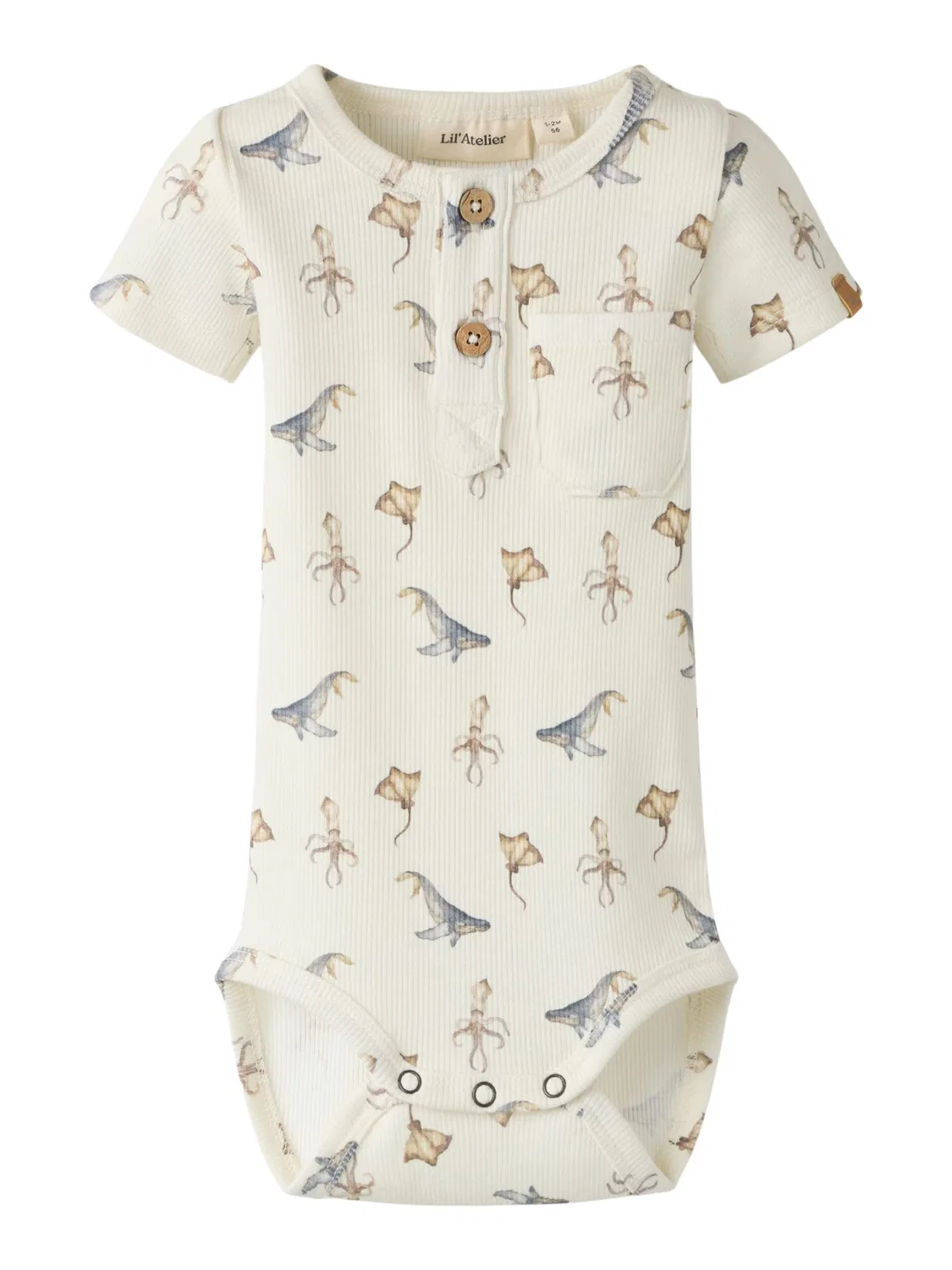 Комбинезон/Боди Lil'Atelier, White