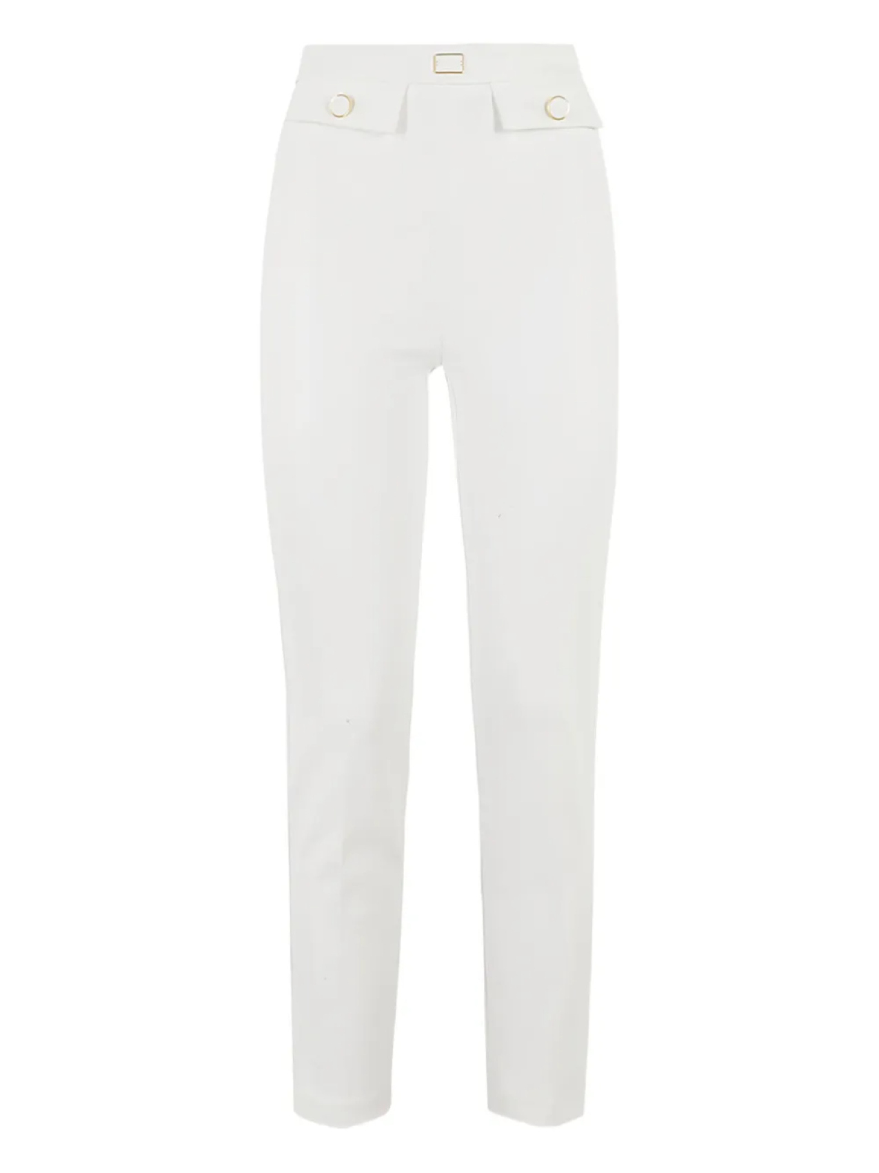 

Брюки с логотипом Elisabetta Franchi, белый