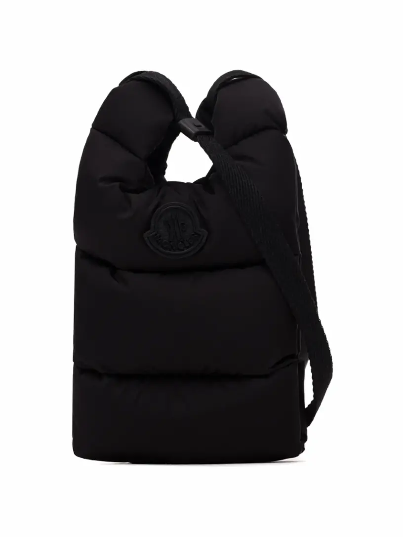 

Сумка через плечо с логотипом Moncler, черный