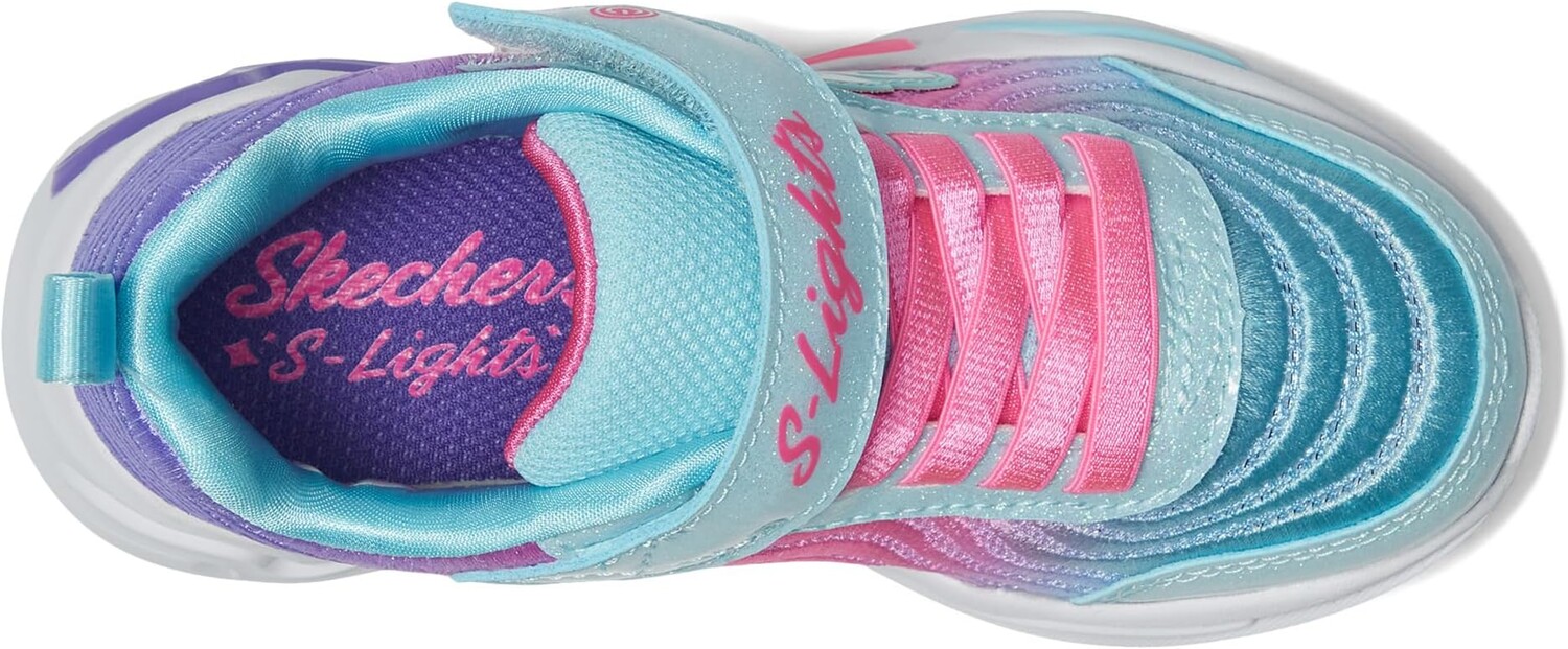 Кроссовки SKECHERS KIDS Wavy Beams - Ombre Express 302327L, цвет Mint — фото 2