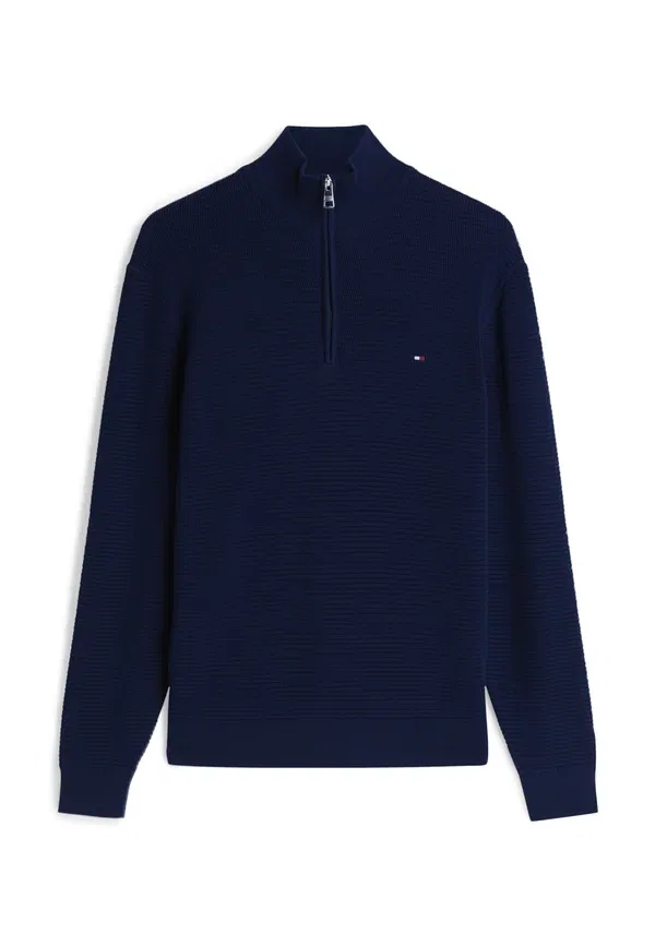 Джемпер сезонный Tommy Hilfiger, угольно-синий — фото 3