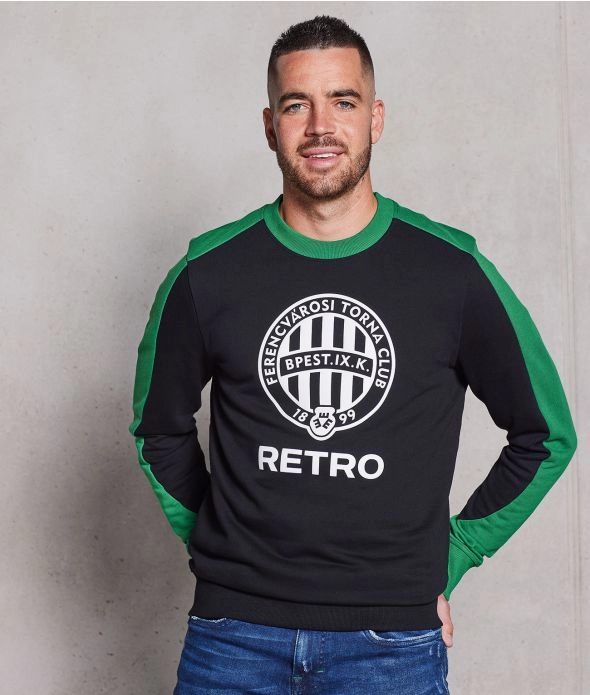 

Свитер с круглым вырезом Striker Retro Jeans, черный
