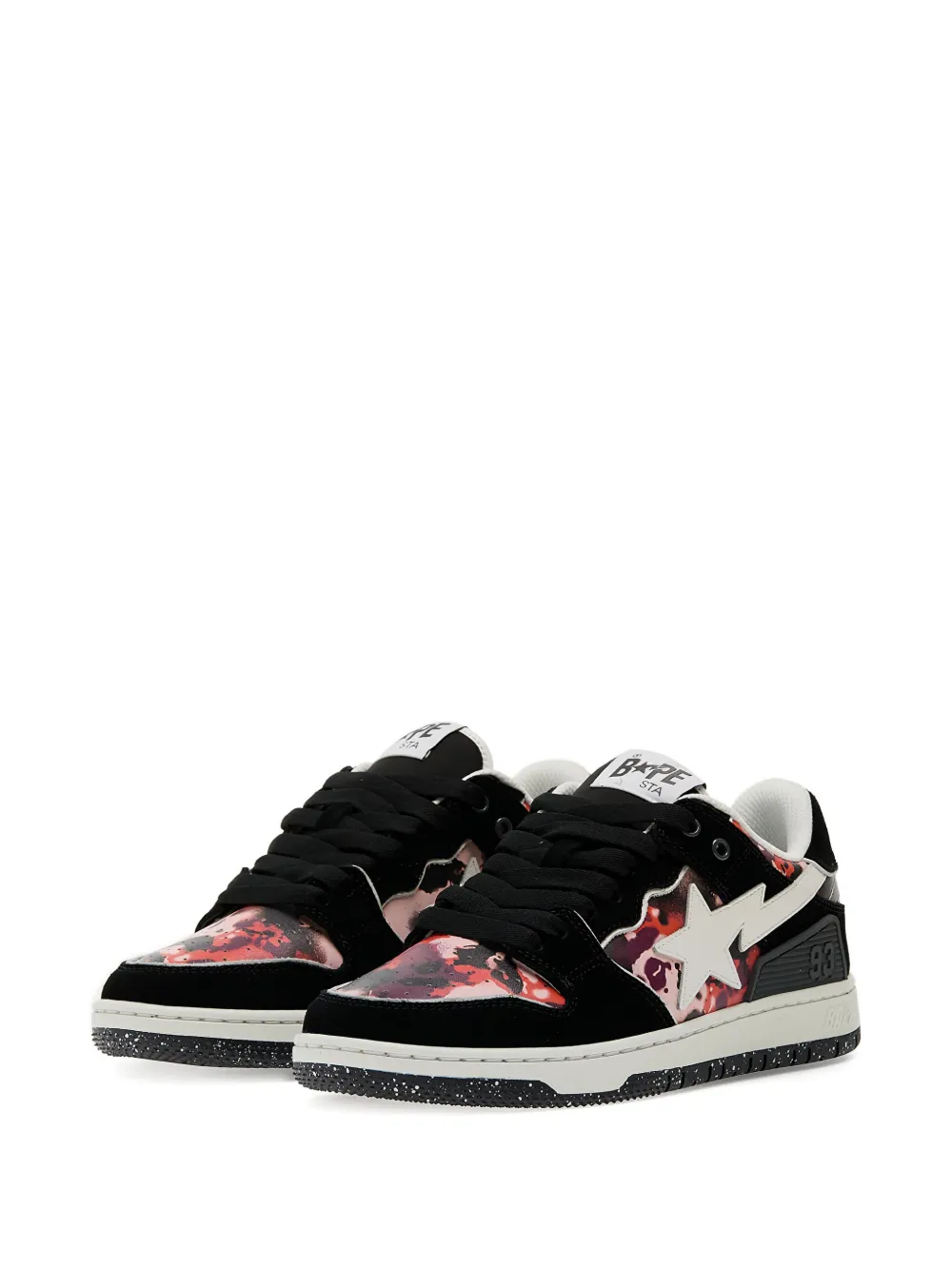 

Кроссовки Sk8 Sta с нашивкой-звездой A BATHING APE, черный