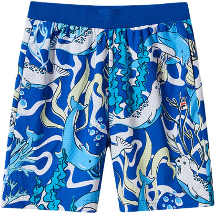 

Шорты для детей от 3 до 7 лет с принтом по всей поверхности FILA KIDS, мультиколор