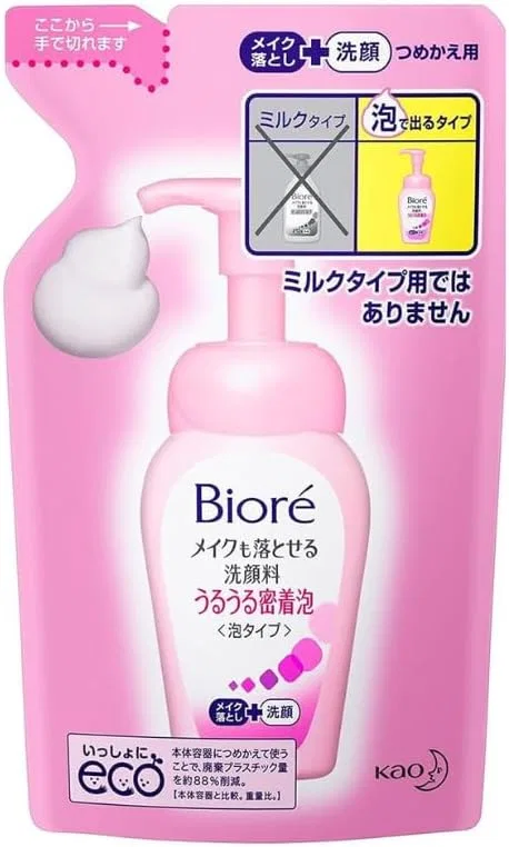 Пенка для умывания Bioré — Гель- Biore Moisturizing Adhesion Foam Refill, 140 мл