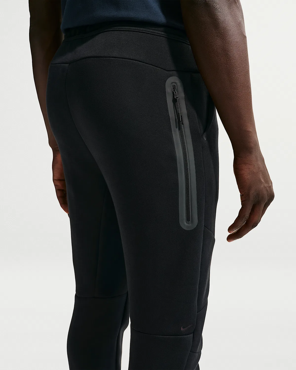 Мужские флисовые джоггеры Nike Tech, Black/Black — фото 3