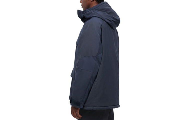 Мужской пуховик UNIQLO White Mountaineering Hybrid, 69 темно-синий — фото 4