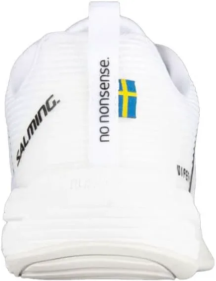 Мужские низкие сквош-туфли Salming Viper Pro (доступны в 5 цветах) (не оставляют следов) (для игры в пикадлбол, ракетбол, падель и другие спортивные игры в помещении), белый/черный — фото 4