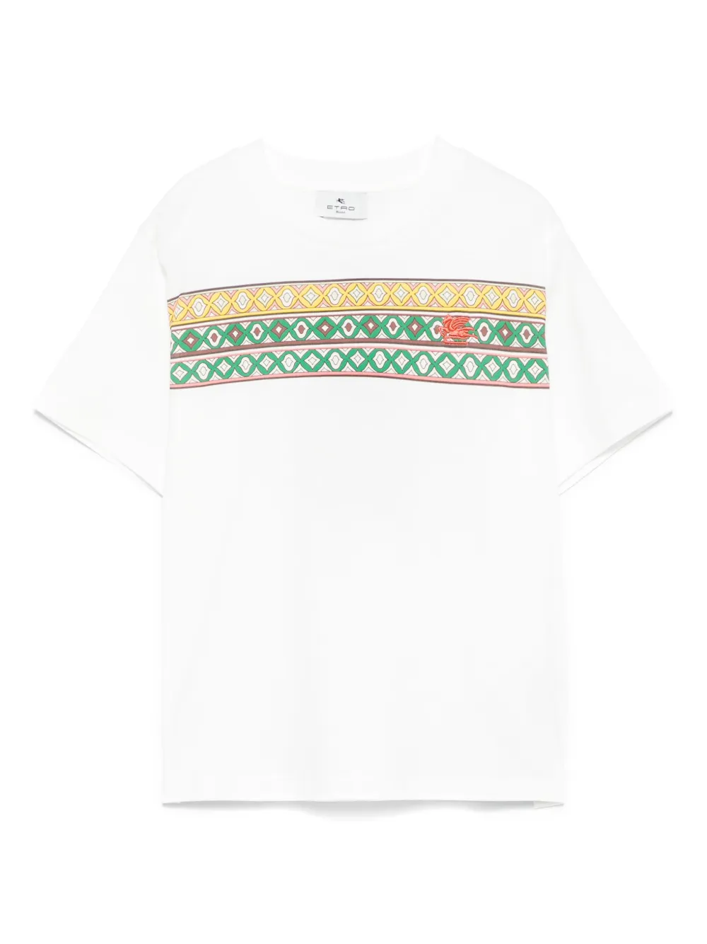 

Футболка с графичным принтом ETRO KIDS, белый