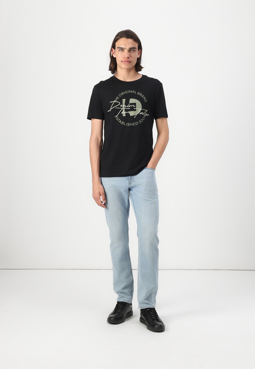 

Футболка с принтом 3 PACK TOM TAILOR DENIM, белый